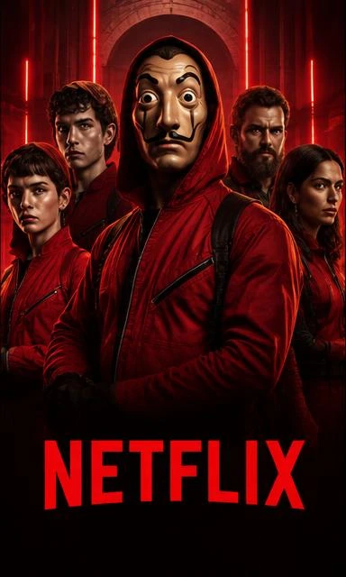 Arte ilustrativa Netflix